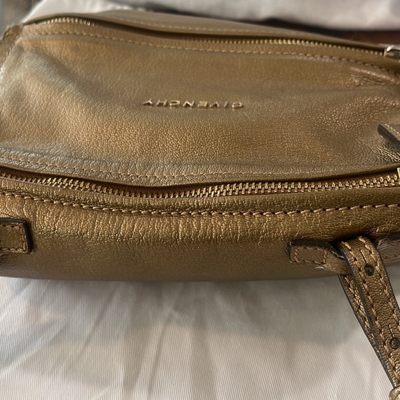 Givenchy Pandora Mini crossbody bag golden brown - Picture 9 of 17
